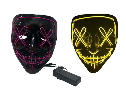 MASCARA PURGA LUZ LED